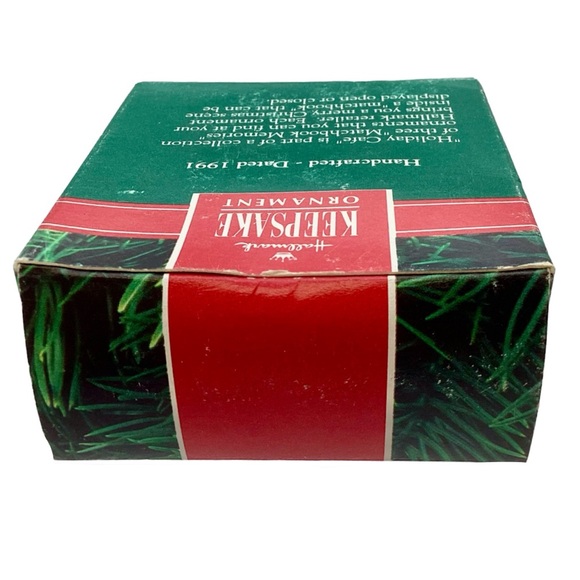 Hallmark 1991 “Holiday Cafe” Matchbox Ornament - Picture 10 of 13